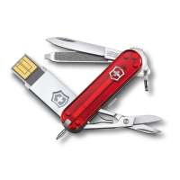 Складной нож-брелок Victorinox work USB 32Gb 4.6125.TG32B