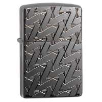 Зажигалка  Zippo Geometric Weave Design Armor 49173