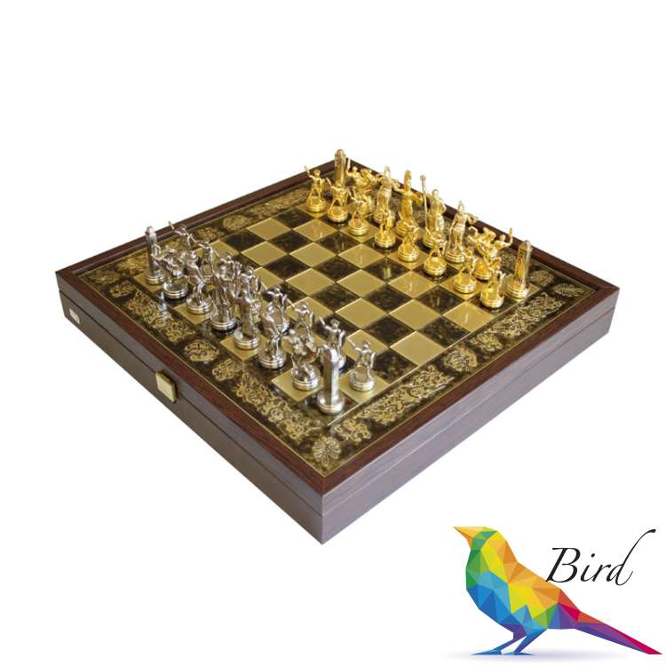 Фото Шахматы Manopoulos "Греческая мифология" (SK4BRO) | Интернет магазин Bird.in.ua