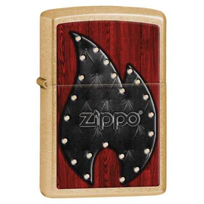Зажигалка Zippo Leather Flame 28832