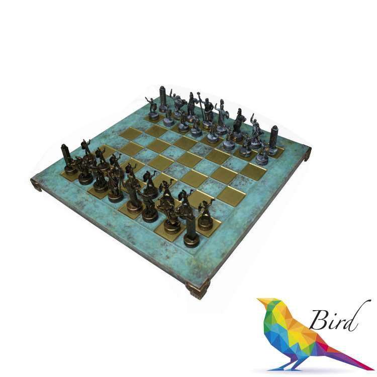 Фото Шахматы Manopoulos "Греческая мифология" (S4TIR) | Интернет магазин Bird.in.ua