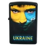 Фото Зажигалка Zippo UKRAINE SOCCER FACE 218US | Интернет магазин Bird.in.ua