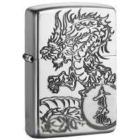 Зажигалка Zippo ShiShin Seiryu ZA-3-26C