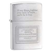 Зажигалка Zippo GUARANTEE 324555