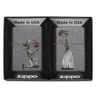 Зажигалка Zippo Day of Dead Skulls Set 28987