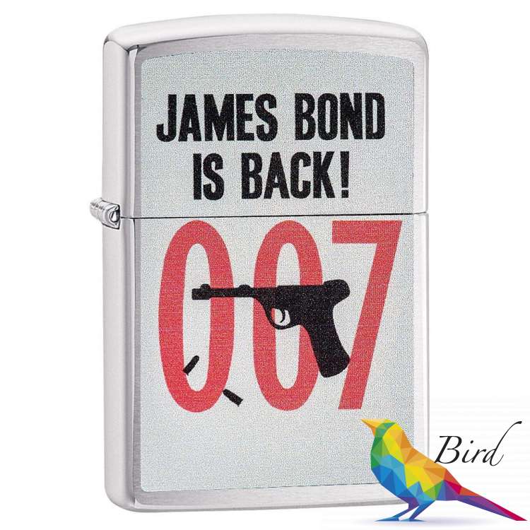 Фото Зажигалка Zippo James Bond 29563 | Интернет магазин Bird.in.ua