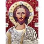 Фото Серебреная Икона Leader Argenti Иисус Христос 110х145 Swarovski 05.B854.60R | Интернет магазин Bird.in.ua