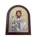 Фото Серебреная Икона Leader Argenti Иисус Христос 80х100 Swarovski 05.3760 OL | Интернет магазин Bird.in.ua