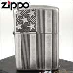 Фото Зажигалка Zippo U.S.Flag Armor Antq Silver 28974 | Интернет магазин Bird.in.ua