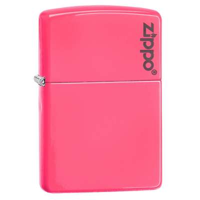Зажигалка Zippo Neon Pink LOGO 28886ZL