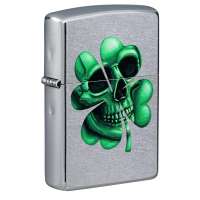 Зажигалка  Zippo Lucky Skull 49260