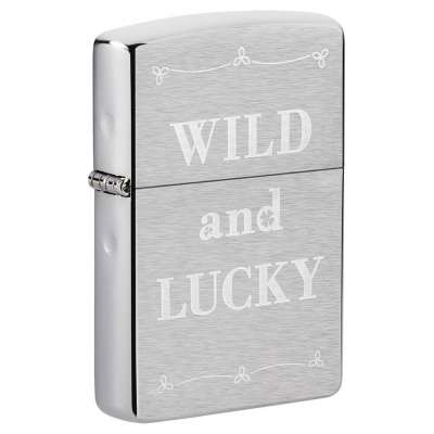 Зажигалка Zippo (Зиппо) Wild And Lucky 49256