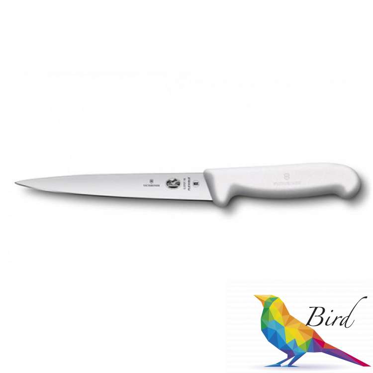 Фото Кухонный нож Victorinox Fibrox филейный лезвие 18см 5.3707.18 | Интернет магазин Bird.in.ua