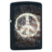 Зажигалка Zippo Peace On Flag 28864