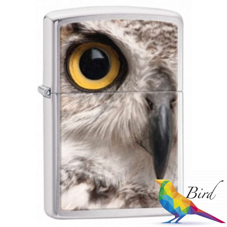 Фото Зажигалка Zippo Owl Face 28650 | Интернет магазин Bird.in.ua