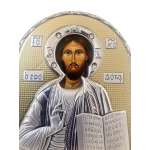 Фото Серебреная Икона Leader Argenti Иисус Христос 80х100 Swarovski 05.B853.60D | Интернет магазин Bird.in.ua