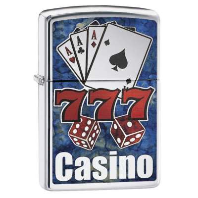 Зажигалка Zippo Fusion Casino 29633
